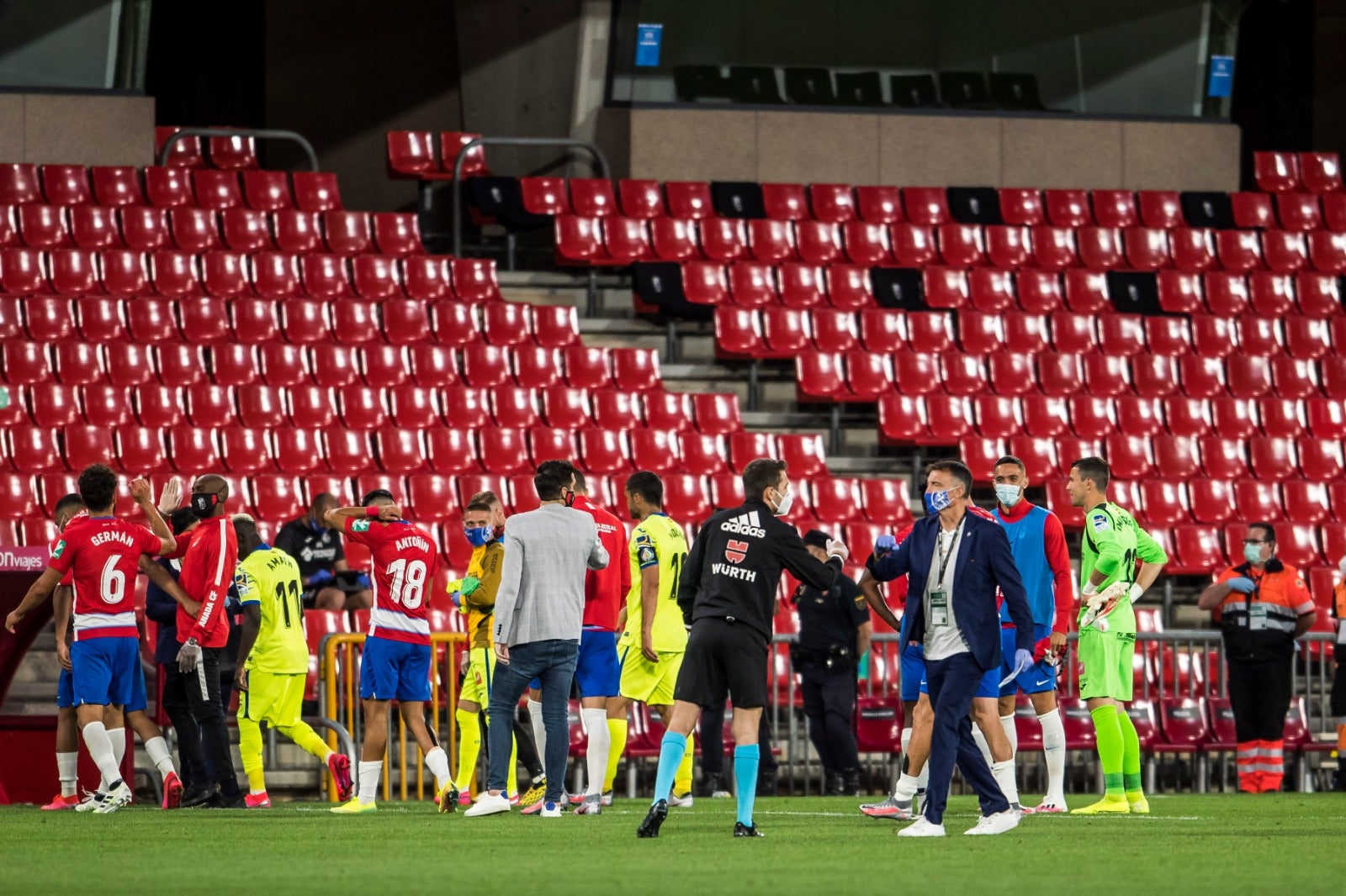 El conjunto rojiblanco ha vuelto a la competición este viernes, después de más de tres meses de parón a causa del coronavirus 