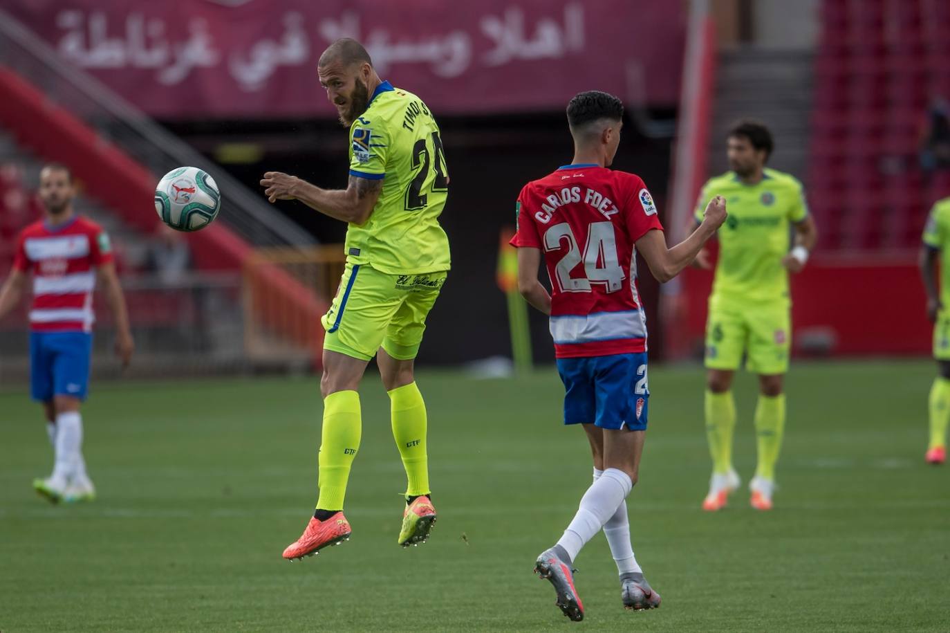 El conjunto rojiblanco ha vuelto a la competición este viernes, después de más de tres meses de parón a causa del coronavirus 