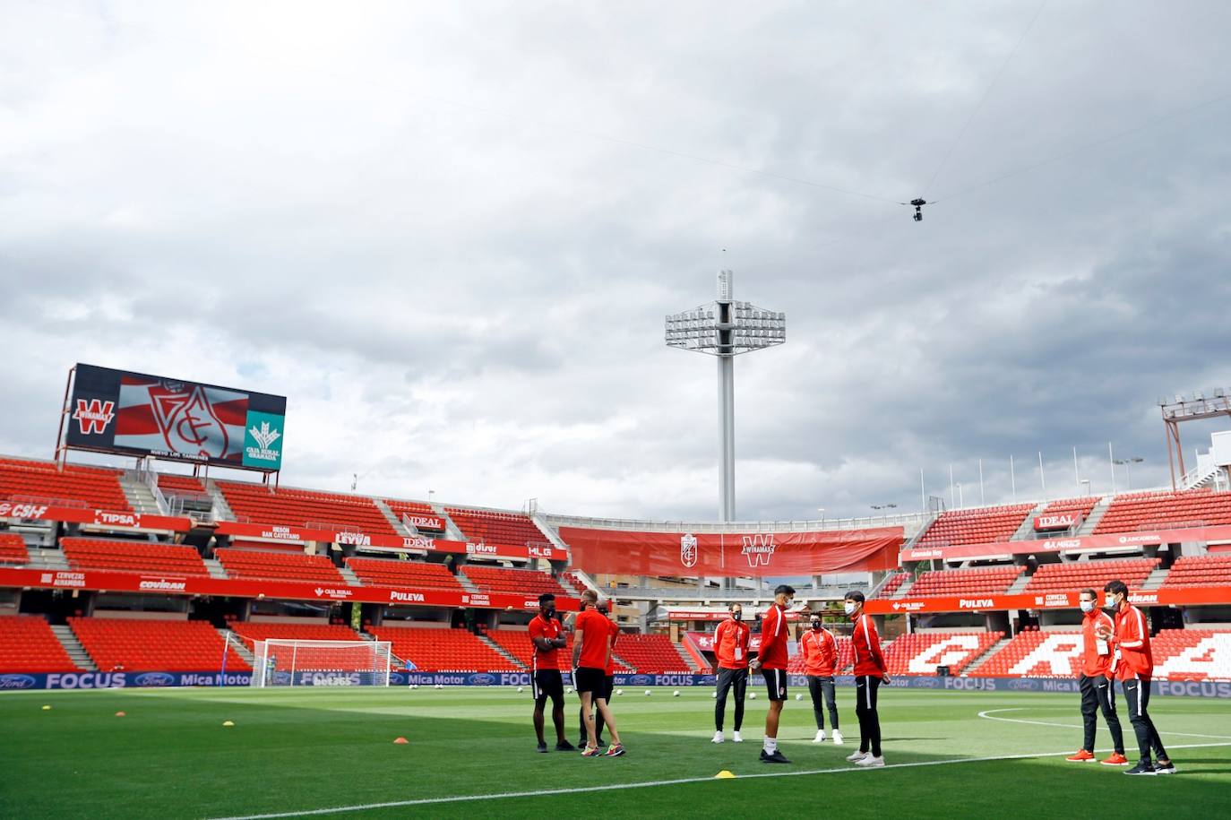 El conjunto rojiblanco ha vuelto a la competición este viernes, después de más de tres meses de parón a causa del coronavirus 