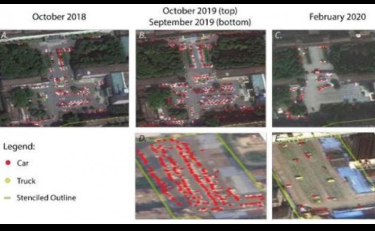 Las fotos que probarían que el coronavirus emergió en las ciudades en agosto de 2019