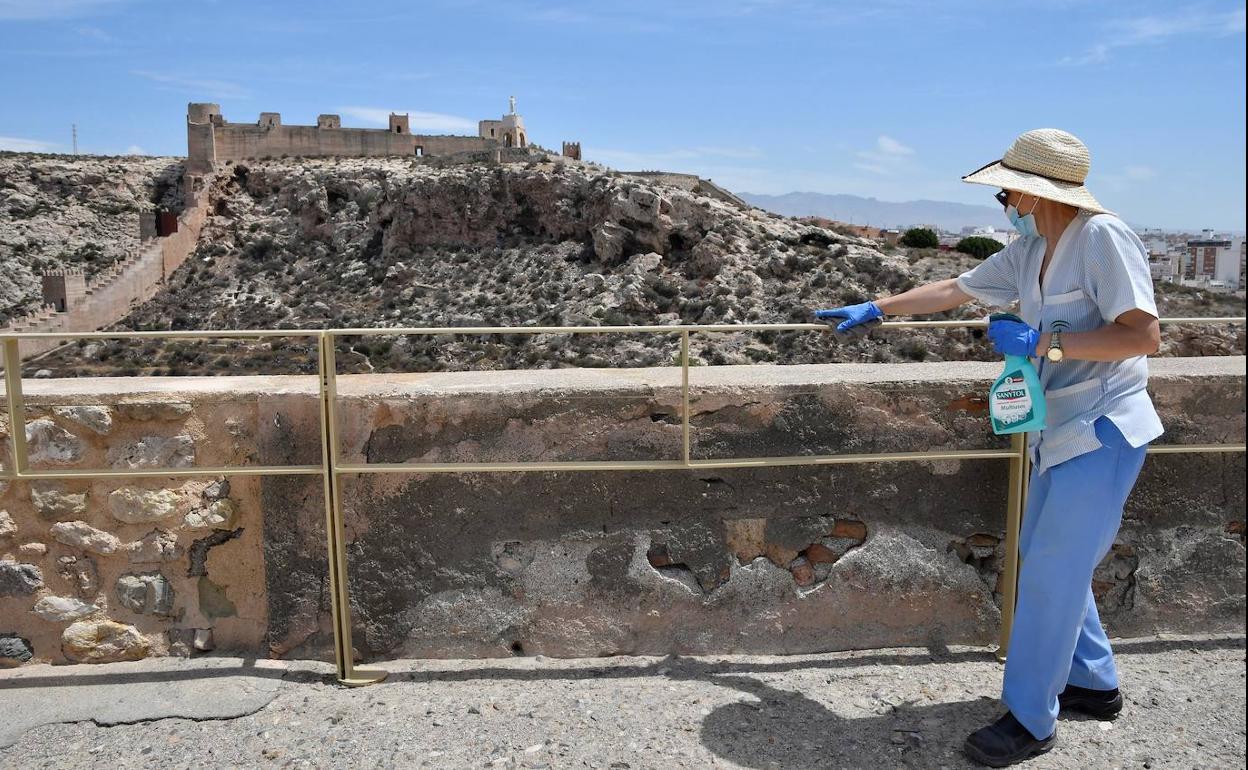 La Alcazaba de Almería, «una fortaleza contra la Covid-19»