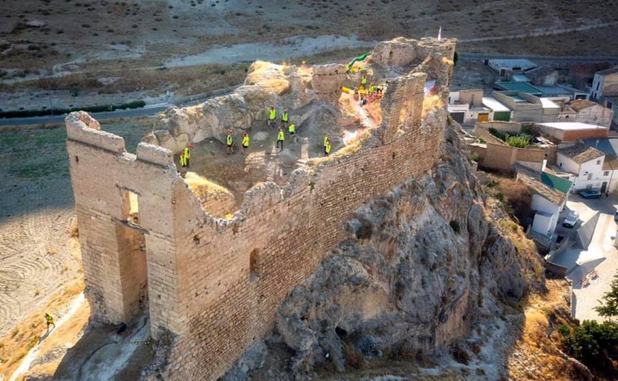 Excavaciones en Bedmar, el año pasado. 