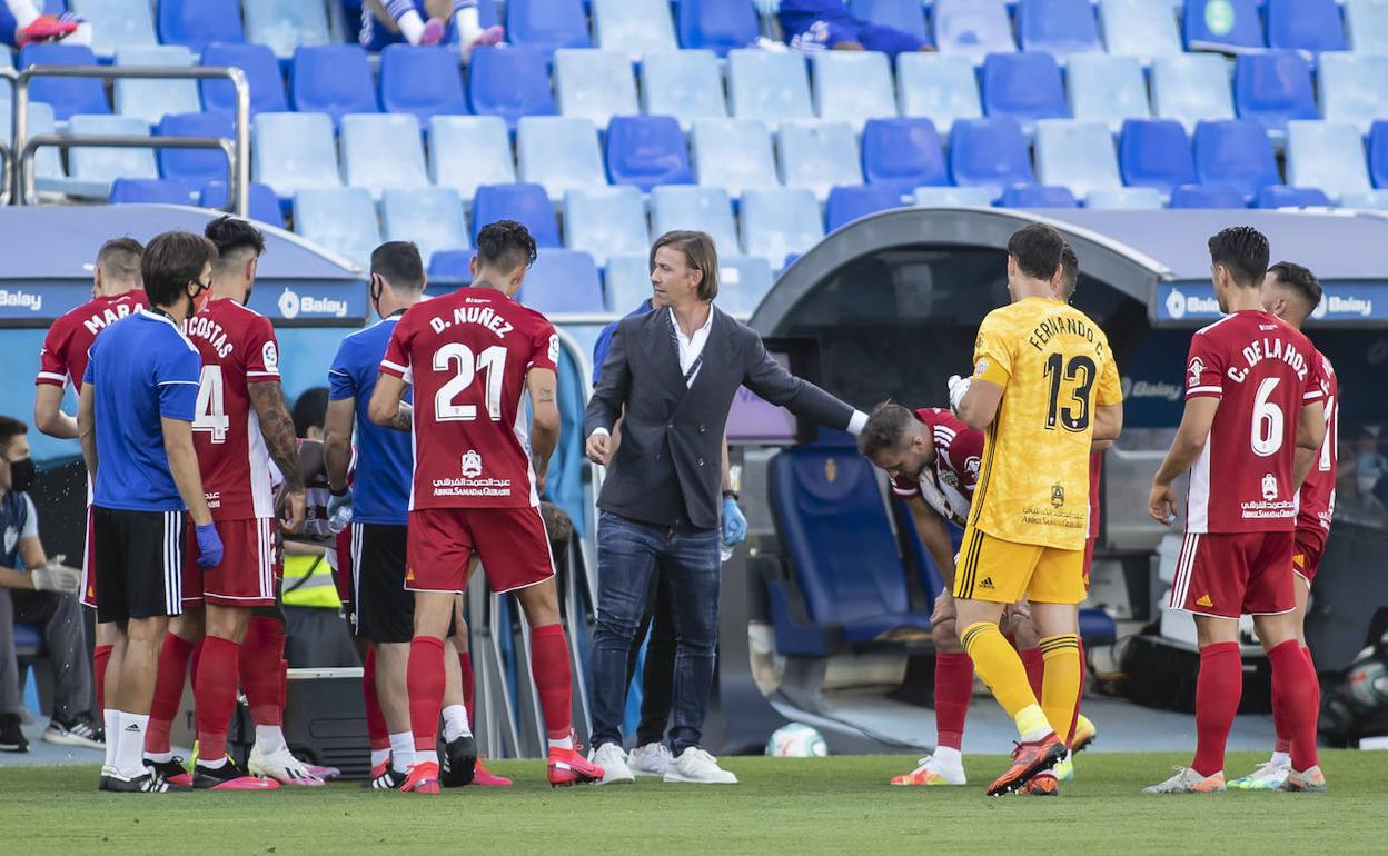José María Gutiérrez alabó el trabajo realizado por el equipo en Zaragoza. 