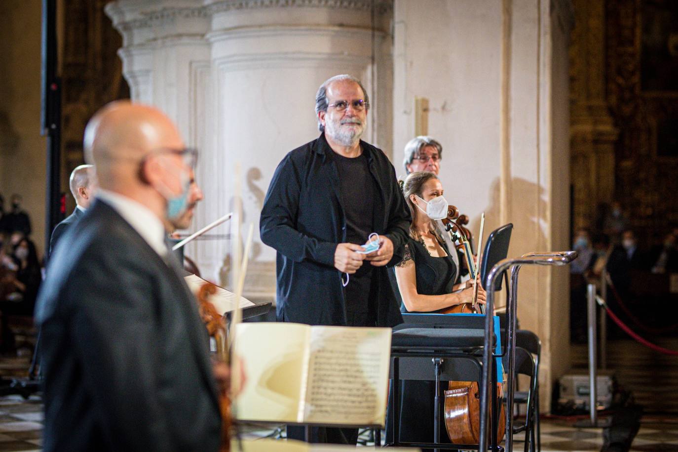 El Festival de Música y Danza se abre con el 'Réquiem' de Mozart en un concierto que muestra la 'nueva normalidad' cultural