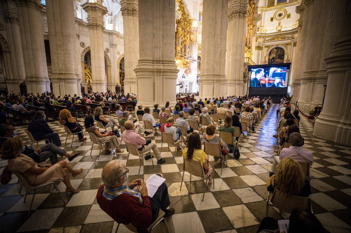 El Festival de Música y Danza se abre con el 'Réquiem' de Mozart en un concierto que muestra la 'nueva normalidad' cultural