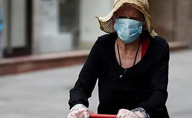 Mascarillas en la calle.