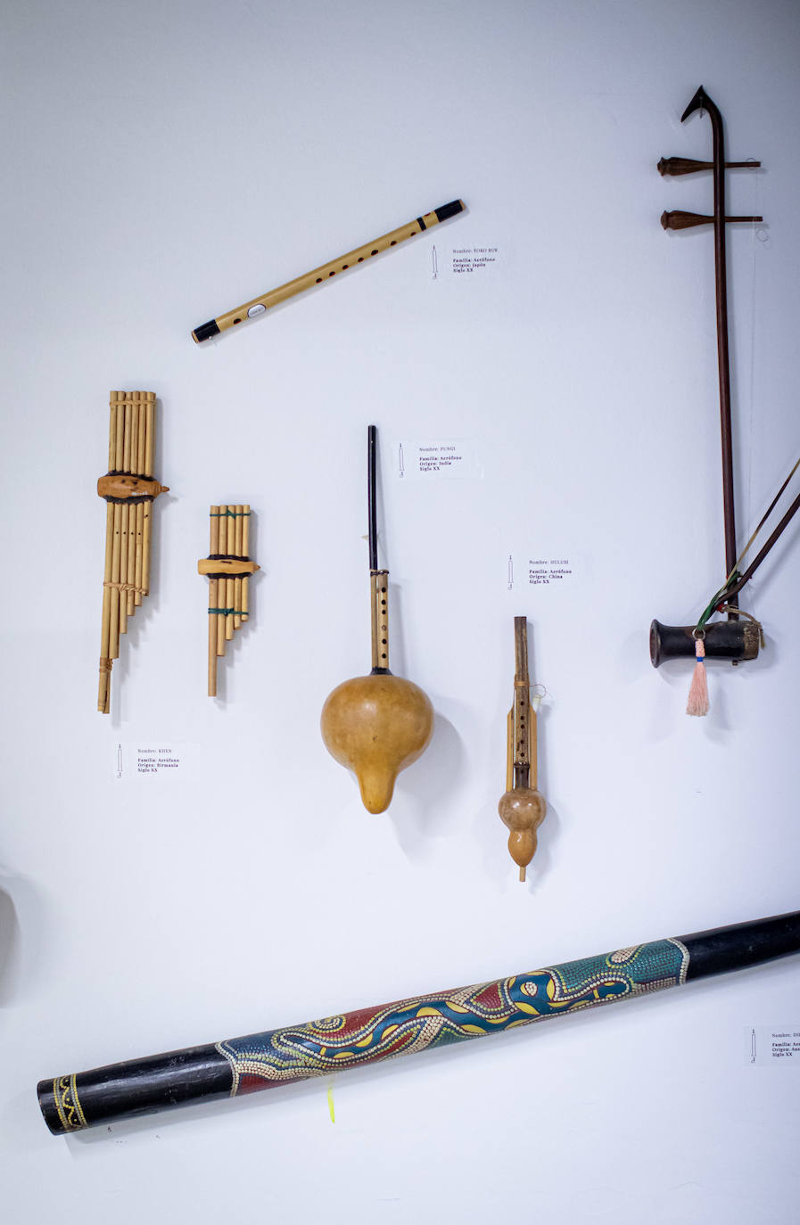 Fotos: Instrumentos del Mundo de la colección de Manuel Mateo