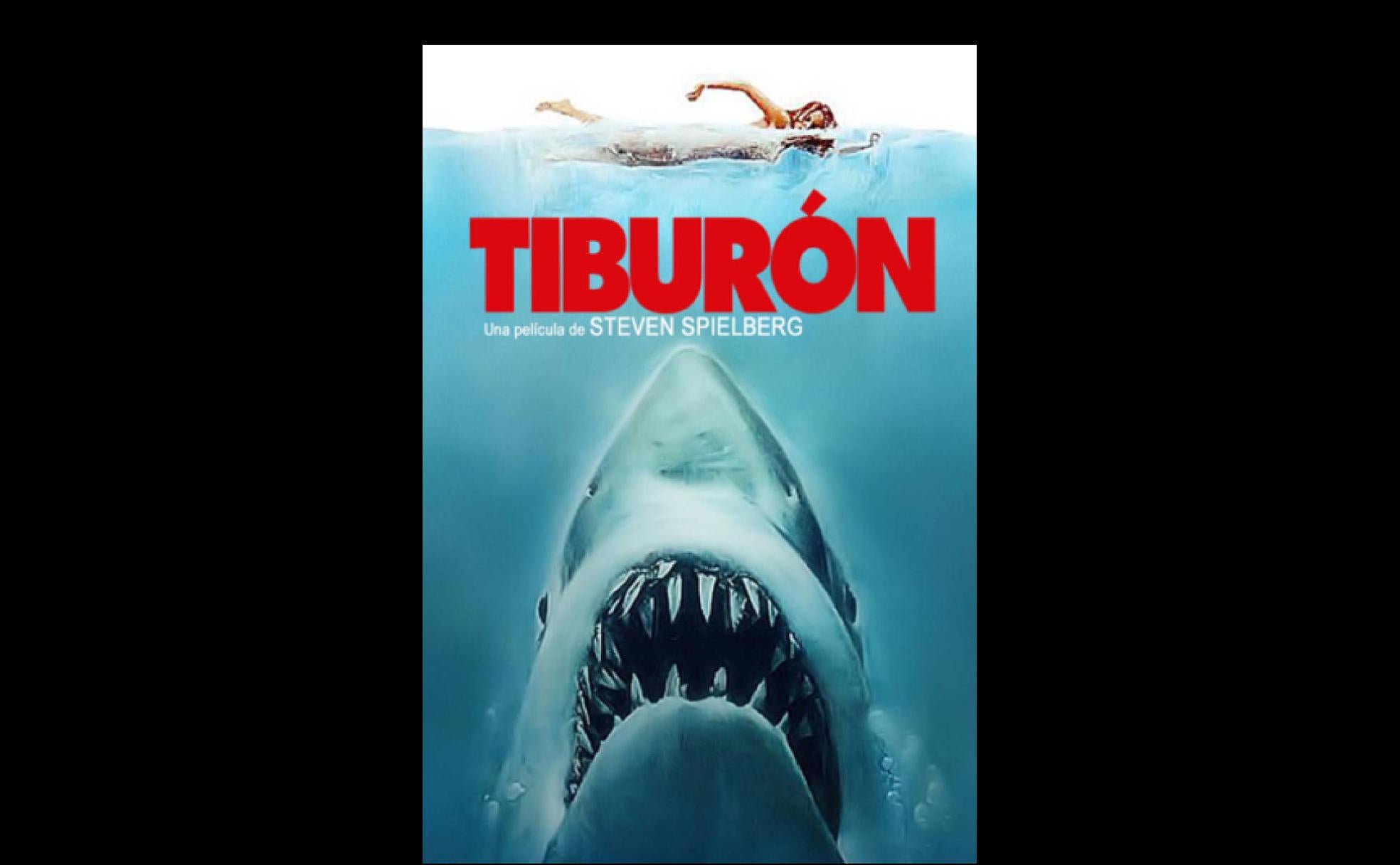 'Tiburón', hito cinematográfico que forma parte de nuestra pesadillas veraniegas.