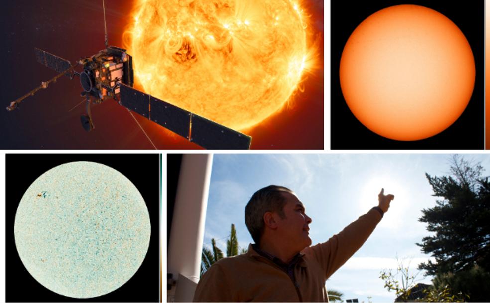 La misión Solar Orbiter con dos de las imágenes obtenidas con instrumento SO/PHI, coordinado por José Carlos del Toro Iniesta, desde el IAA de Granada. 