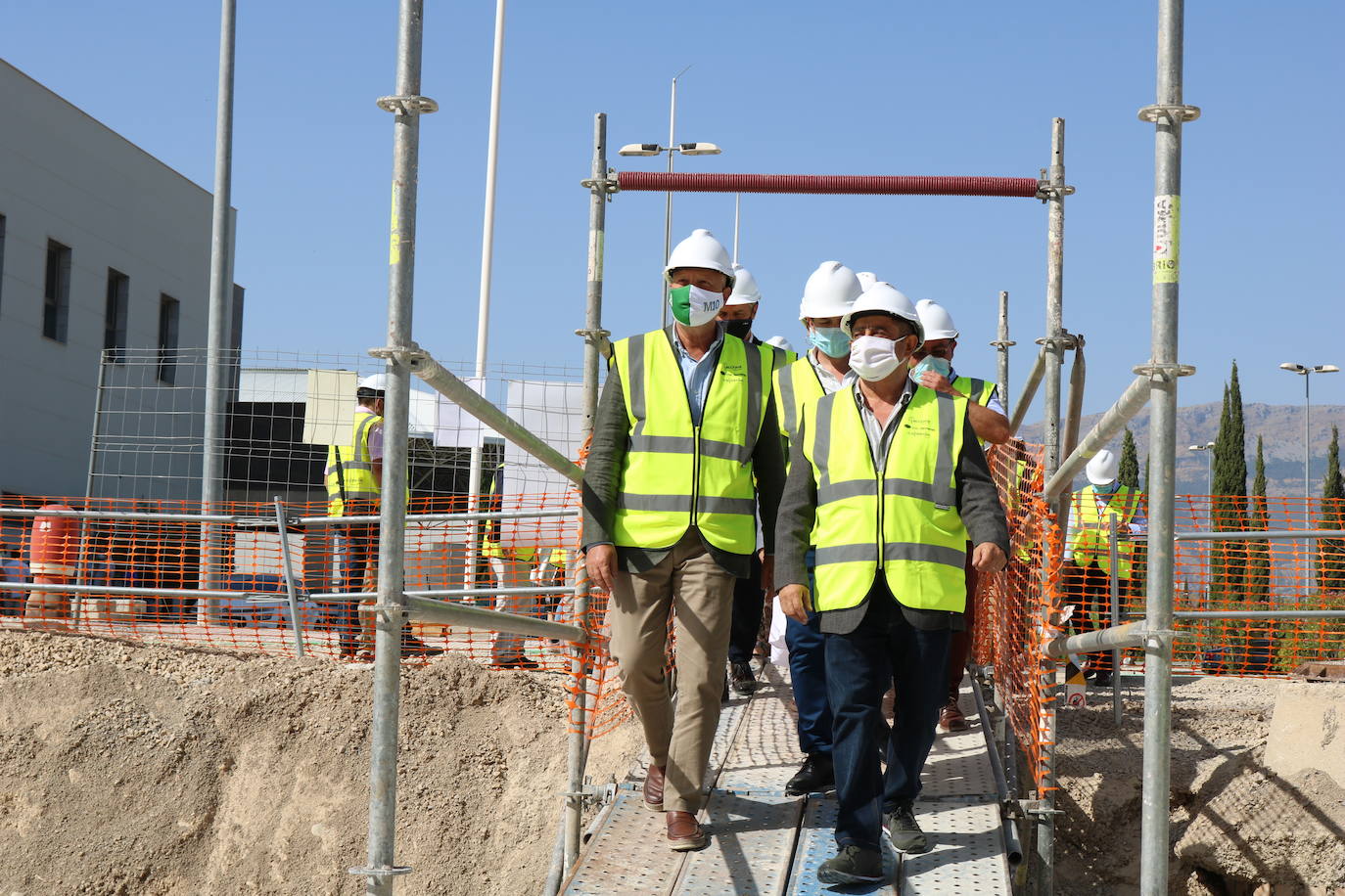 Están a un 70 por ciento de su ejecución y terminarán por completo antes de que acabe el 2020.