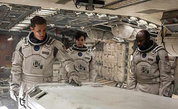 Una escena de la película «Interstellar» 