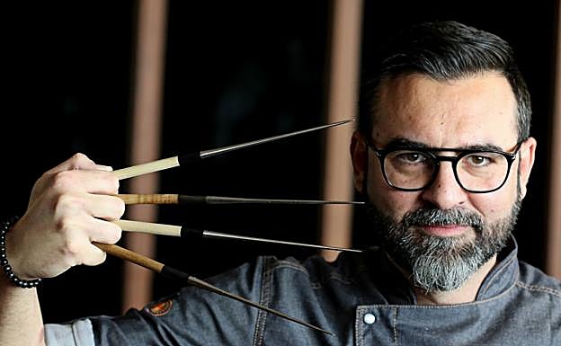 El chef, Juanjo Perles. 