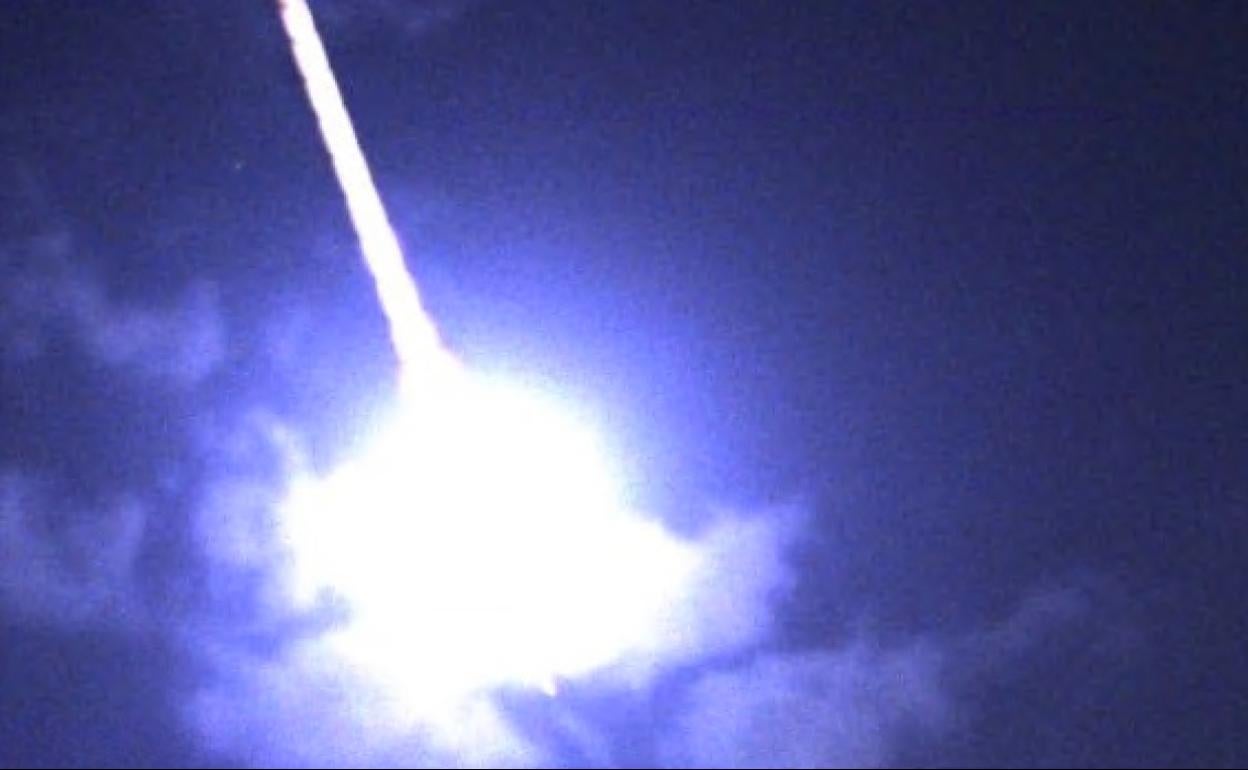 Imagen compartida por el astrónomo del IAA José María Madiedo.