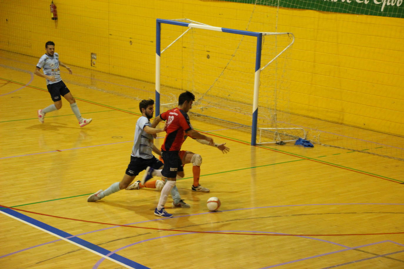 Los ejidenses firmaron, con el Alliança Mataró, un partido vibrante que se resolvió en la prórroga en favor de los jugadores celestes, con tres goles en el tiempo añadido