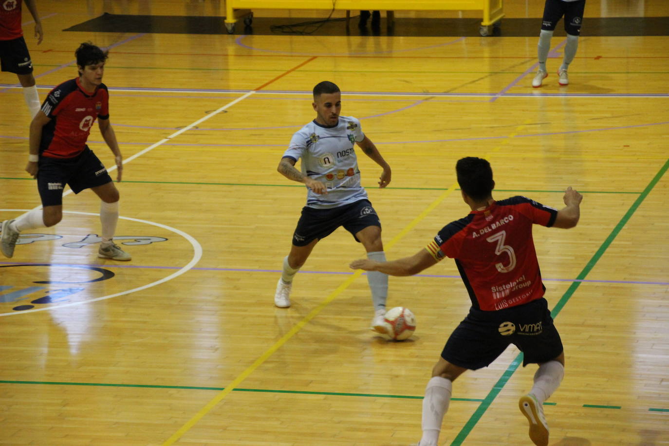 Los ejidenses firmaron, con el Alliança Mataró, un partido vibrante que se resolvió en la prórroga en favor de los jugadores celestes, con tres goles en el tiempo añadido