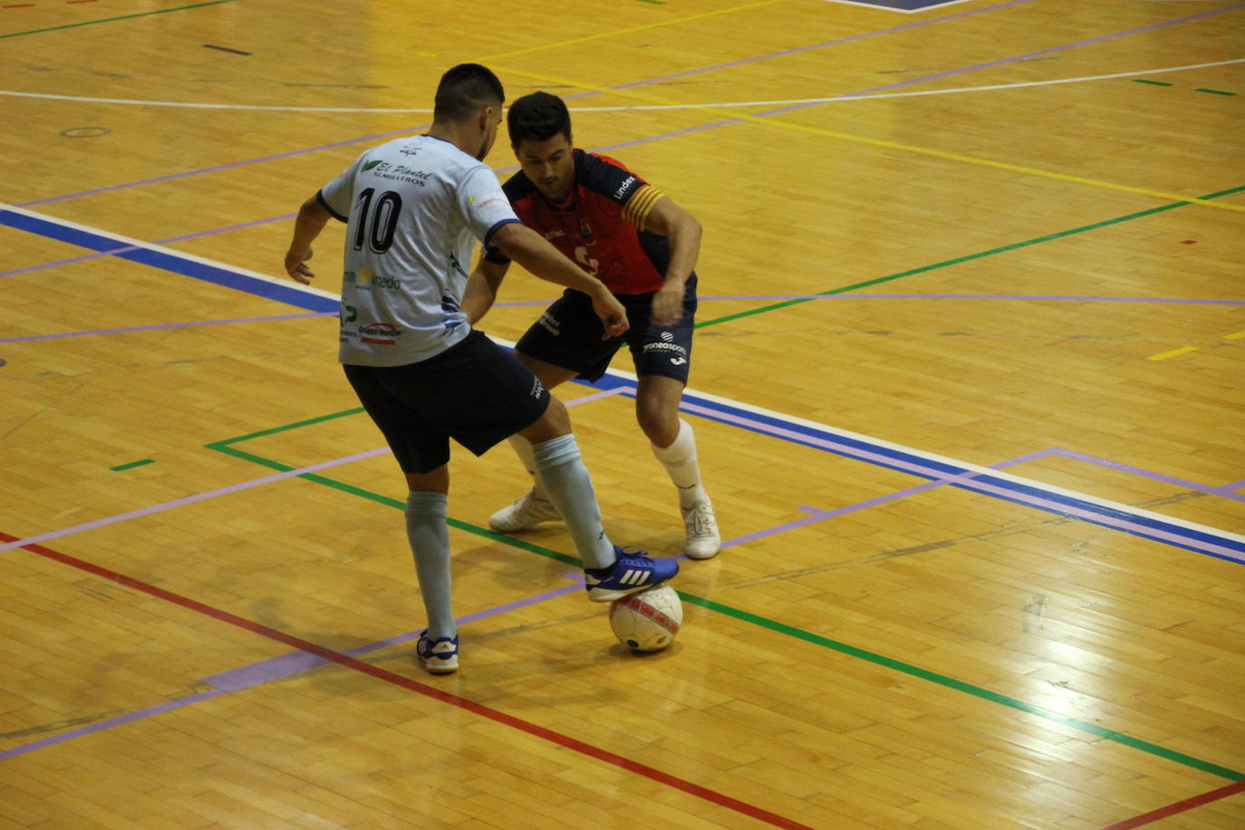 Los ejidenses firmaron, con el Alliança Mataró, un partido vibrante que se resolvió en la prórroga en favor de los jugadores celestes, con tres goles en el tiempo añadido