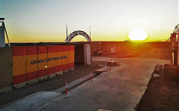 Base española 'Gran Capitán' entregada a las autoridades iraquíes