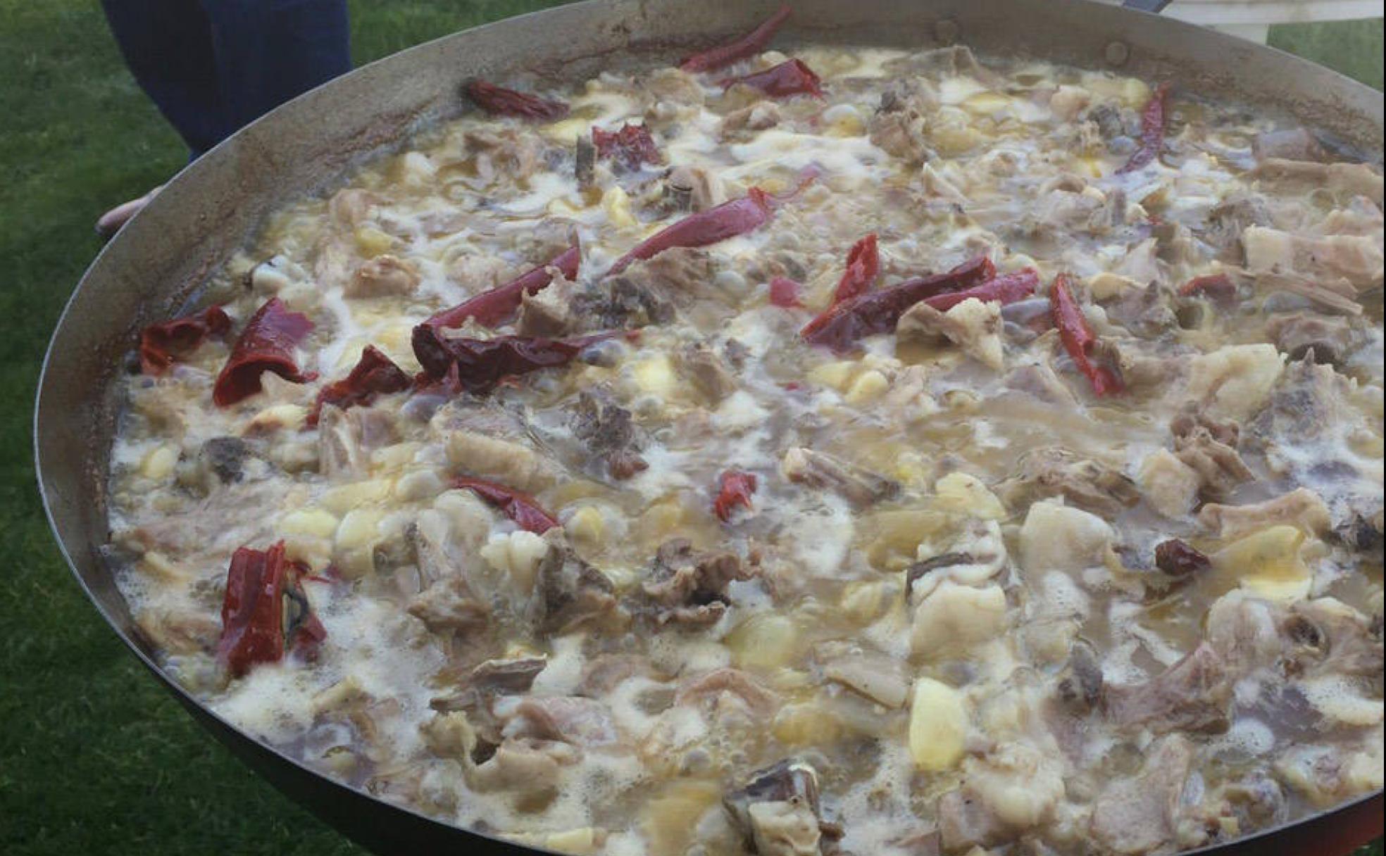 Cocina campera viática. 