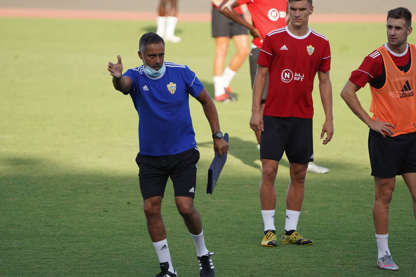 La UD Almería prepara la fase eliminatoria contra el Girona FC