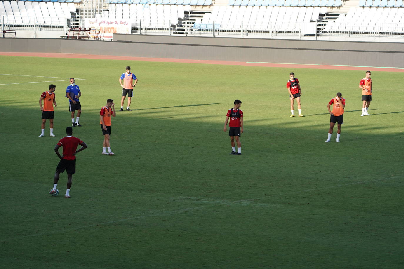 La UD Almería prepara la fase eliminatoria contra el Girona FC