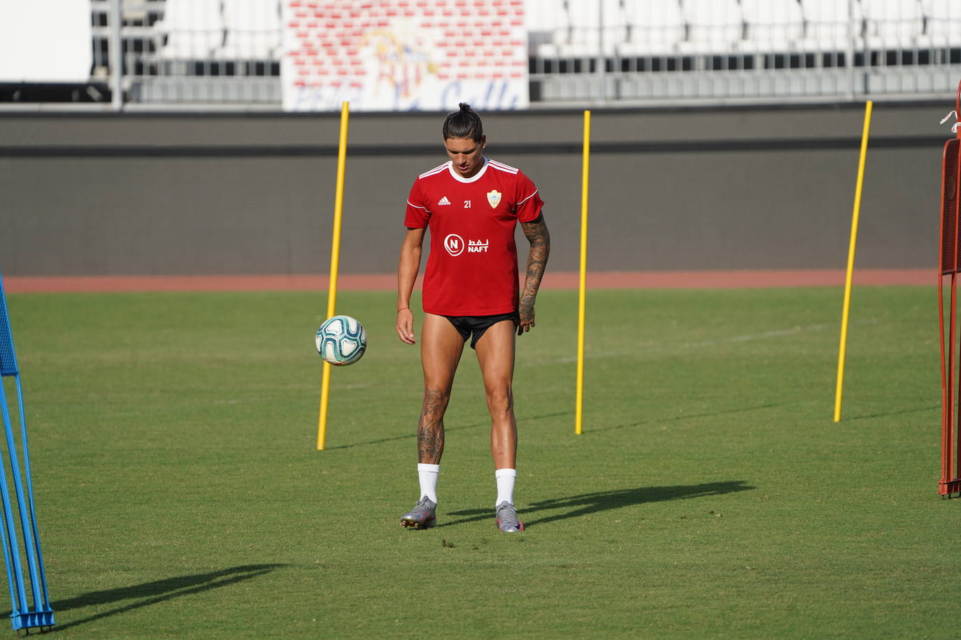 La UD Almería prepara la fase eliminatoria contra el Girona FC