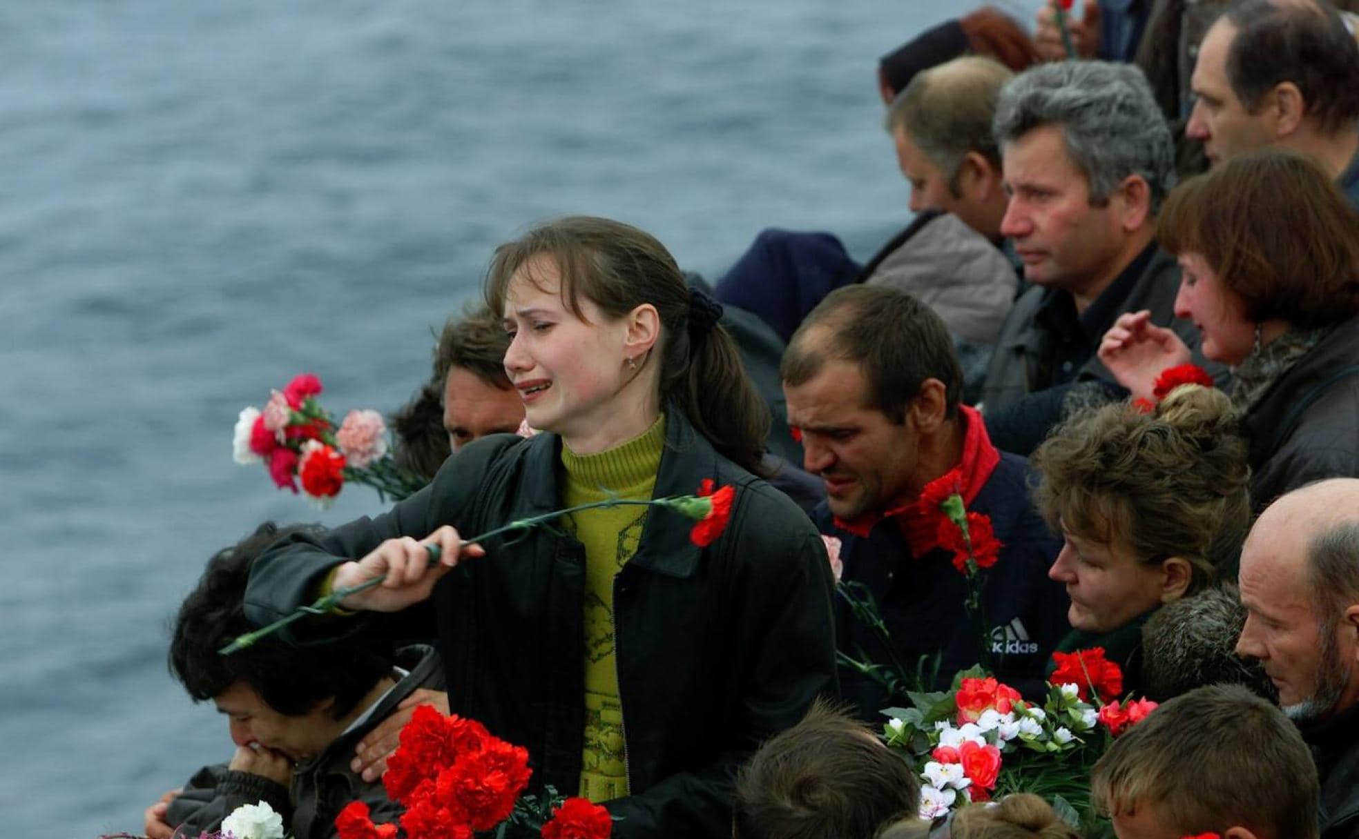 Funeral en memoria de las víctimas de la tragedia del Kursk