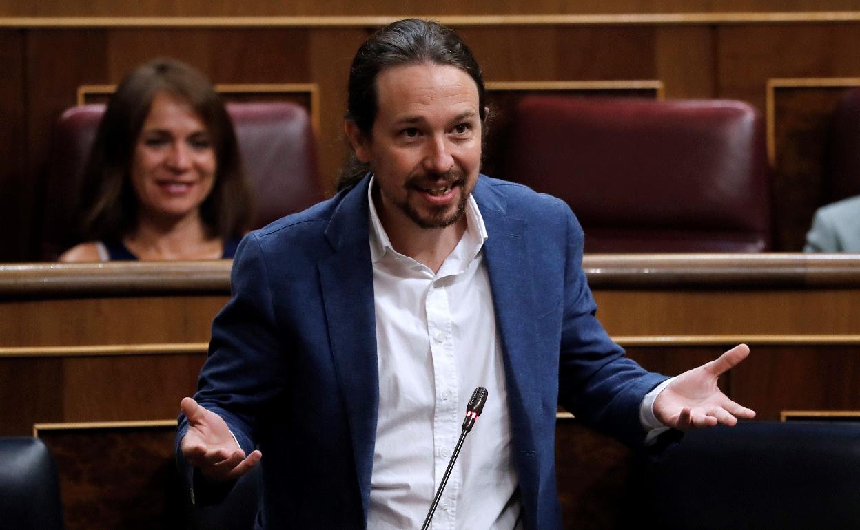 El vicepresidente segundo del Gobierno, Pablo Iglesias.