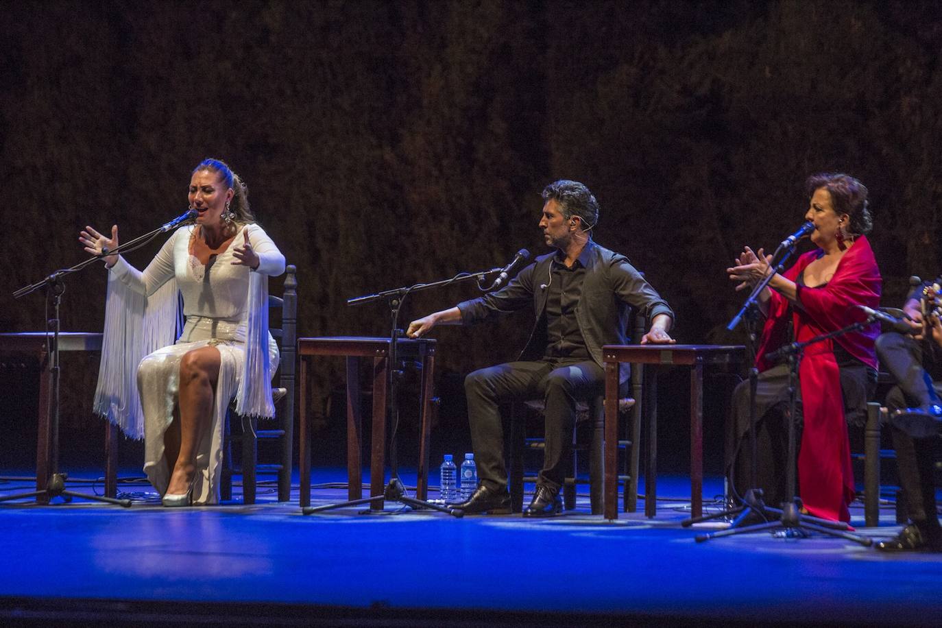 Fotos: Carmen Linares, Arcangel y Marina Heredia iluminan el Generalife