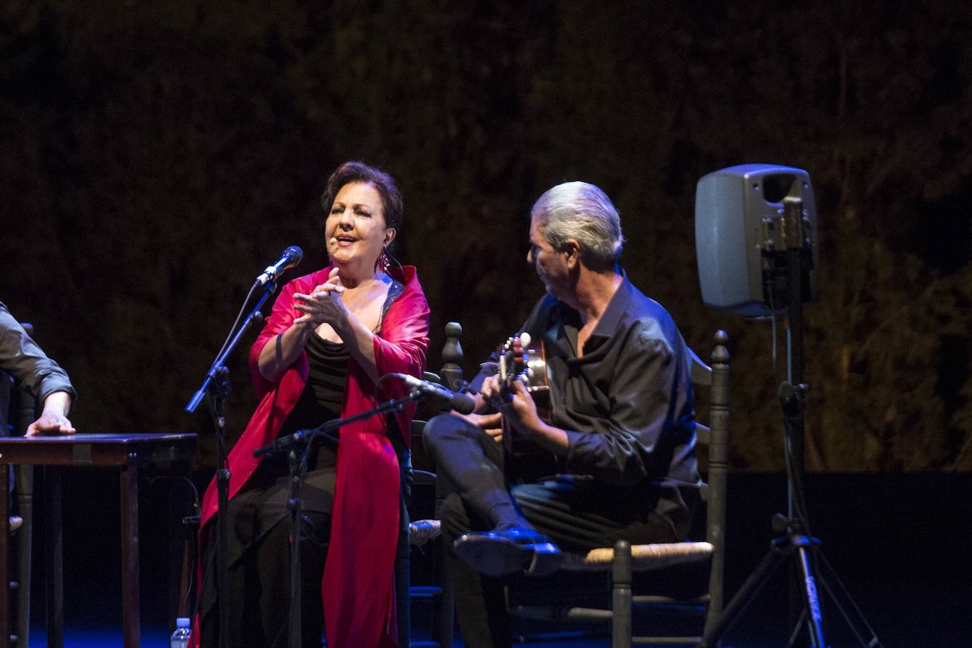 Fotos: Carmen Linares, Arcangel y Marina Heredia iluminan el Generalife