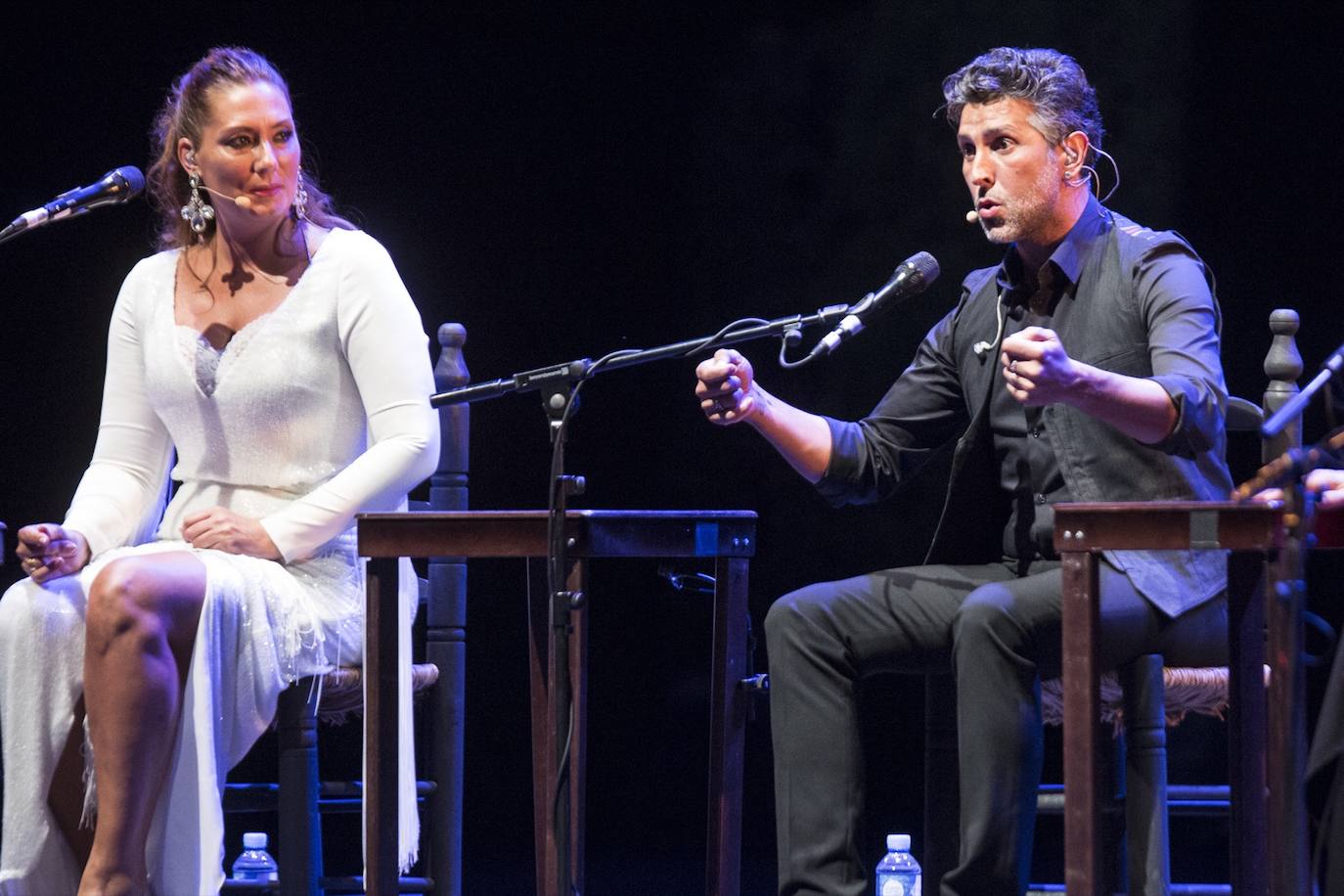 Fotos: Carmen Linares, Arcangel y Marina Heredia iluminan el Generalife