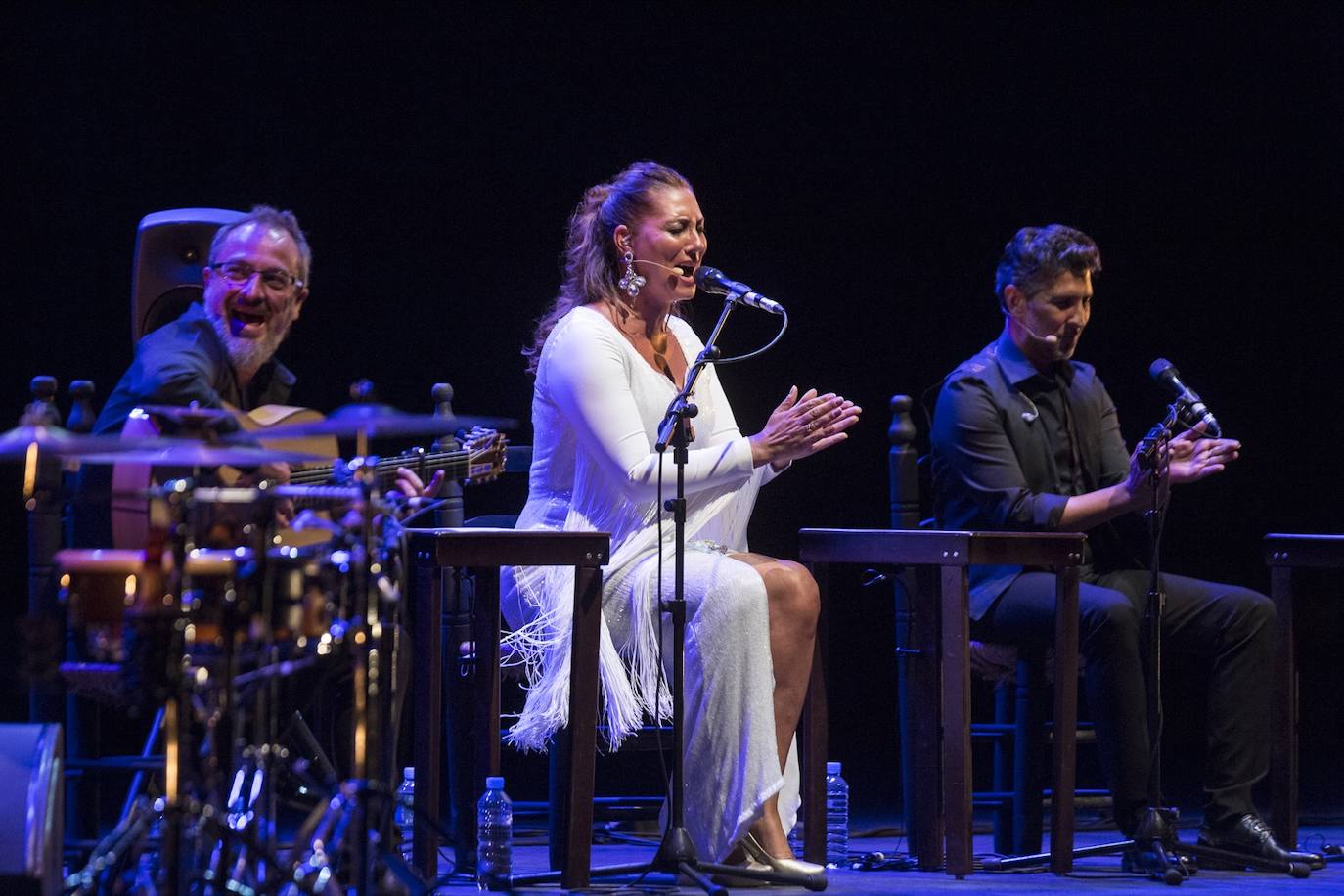 Fotos: Carmen Linares, Arcangel y Marina Heredia iluminan el Generalife