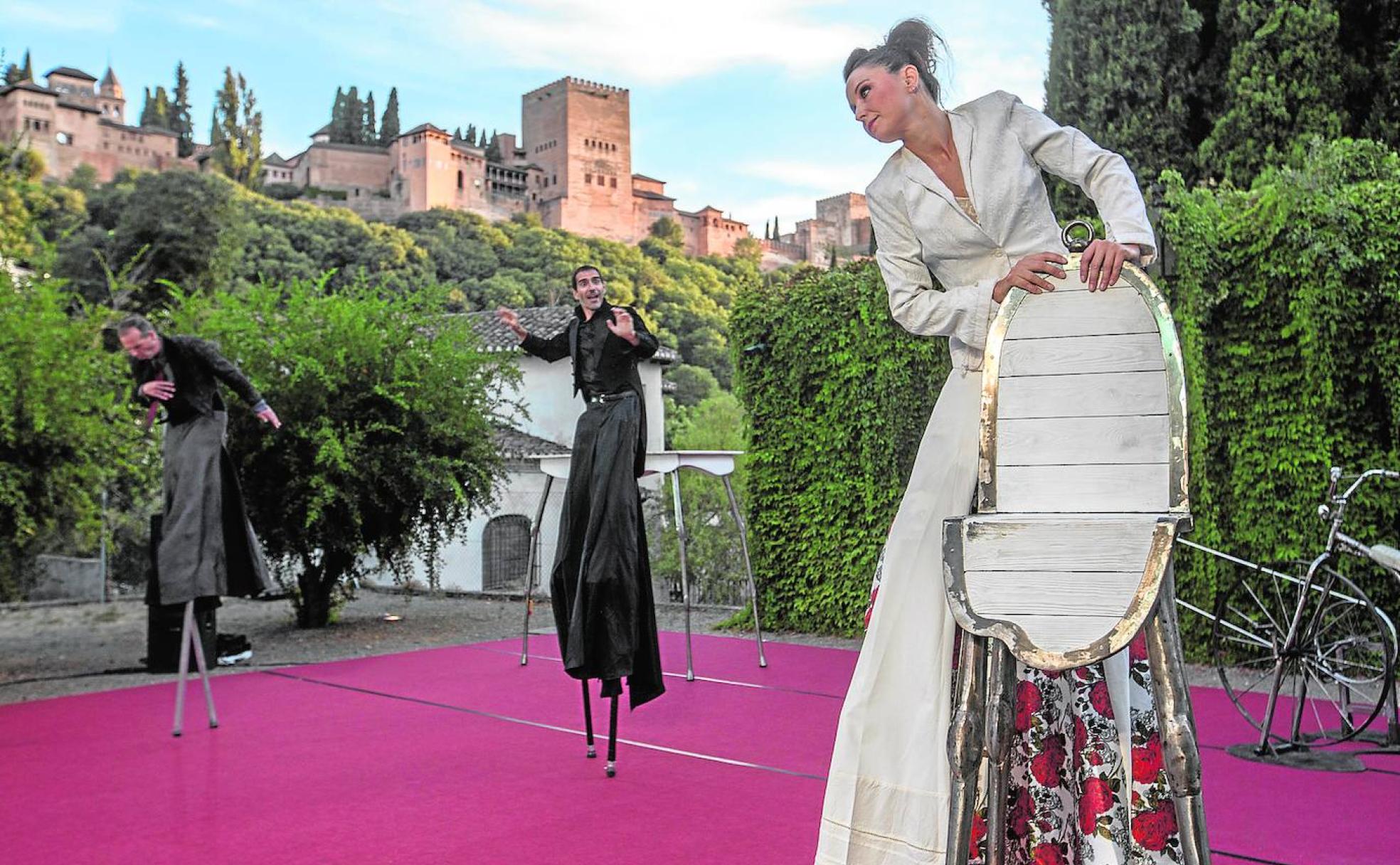 Los jardines del Palacio de los Córdova, a los pies de la Alhambra, es el lugar elegido para el Festival CAU.