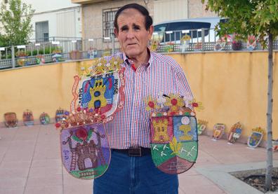 Imagen secundaria 1 - Las joyas de cobre de los escudos de la provincia de Granada