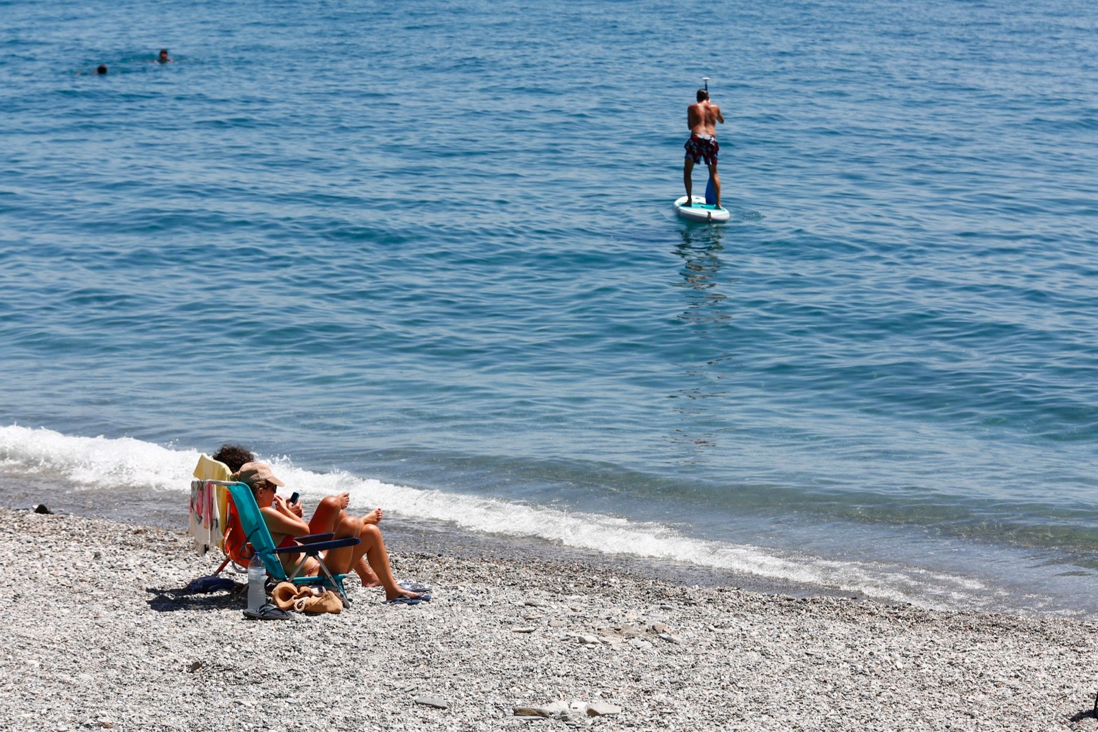 Veraneantes aprovechan los últimos días de mes para escaparse a las localides del litoral. 