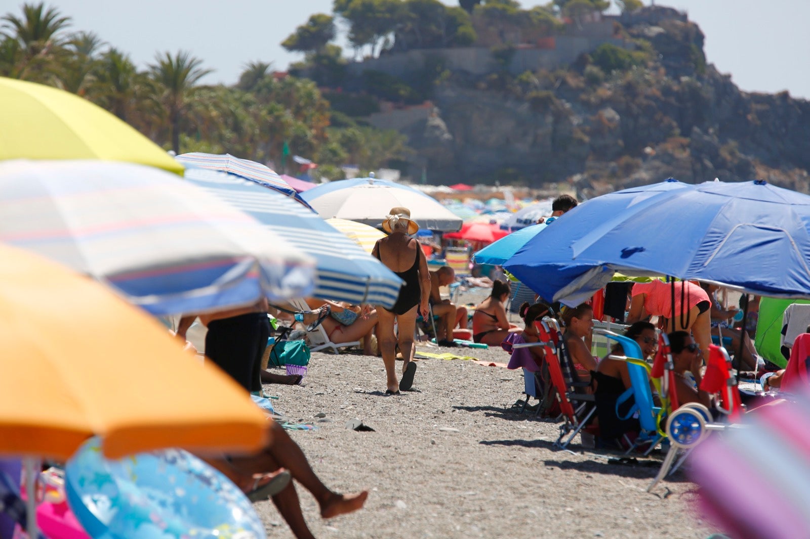 Veraneantes aprovechan los últimos días de mes para escaparse a las localides del litoral. 