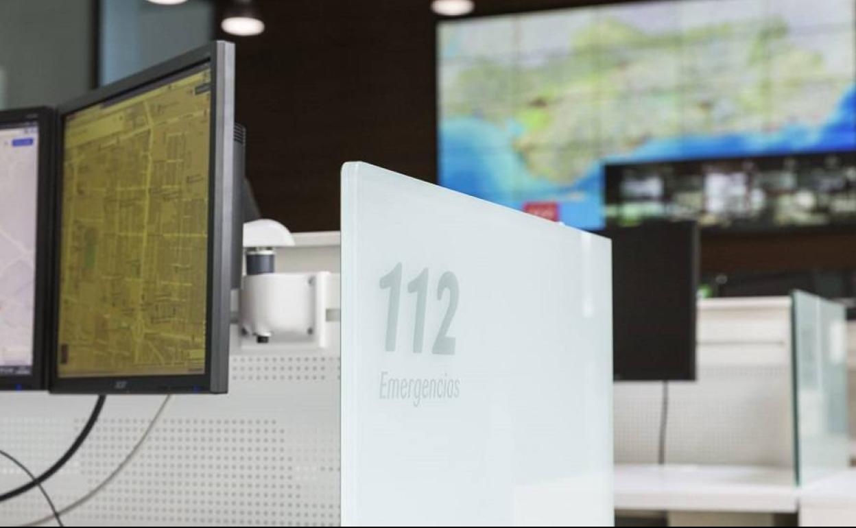 Sala regional de Emergencias 112. 