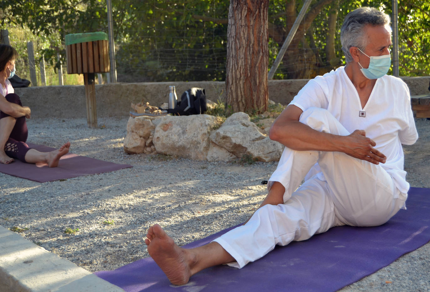Fotos: El yoga al aire libre coge fuerza