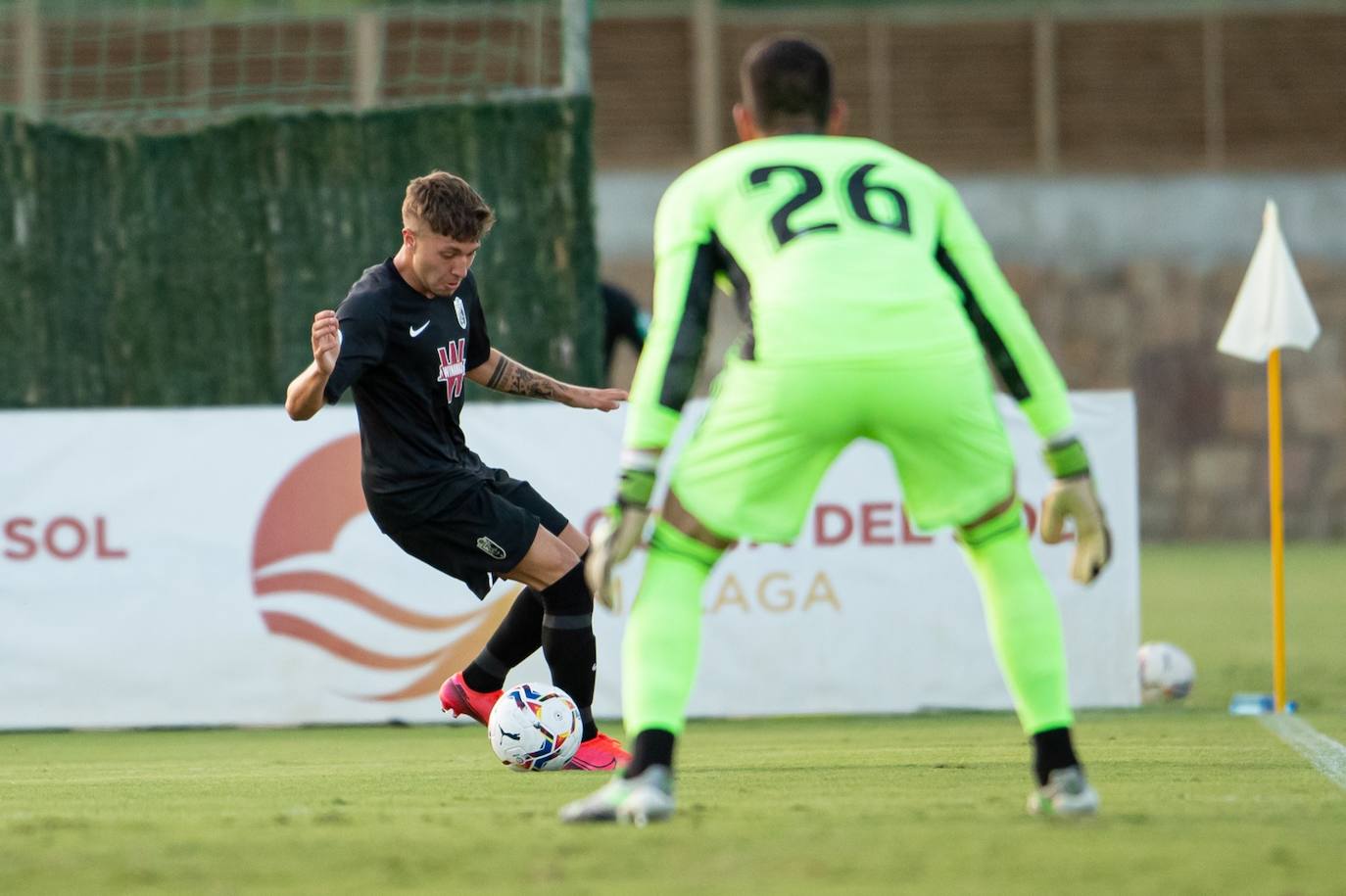 Fotos: Goleada al Granada en su primer test ante el Valladolid