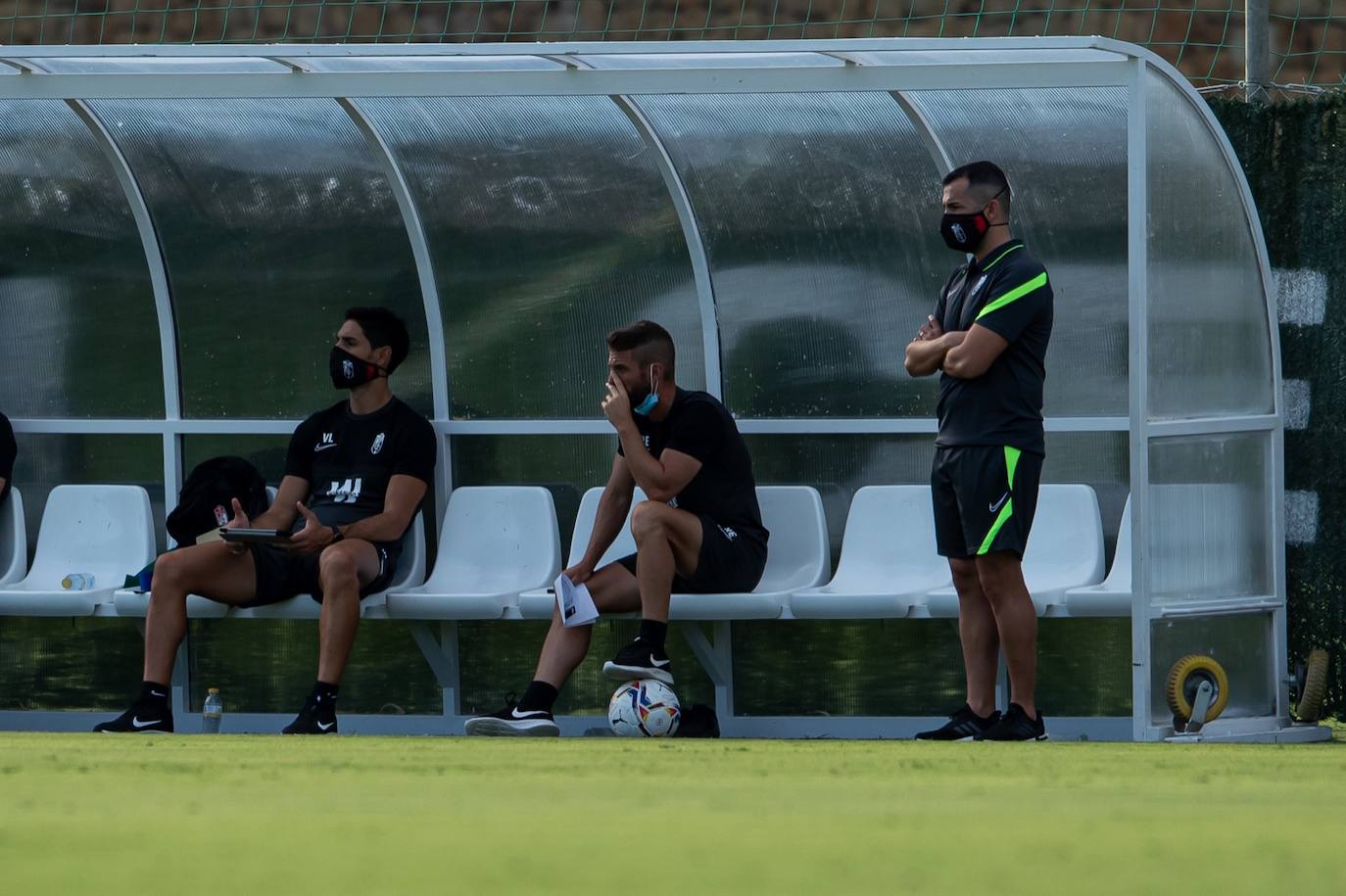 Fotos: Goleada al Granada en su primer test ante el Valladolid