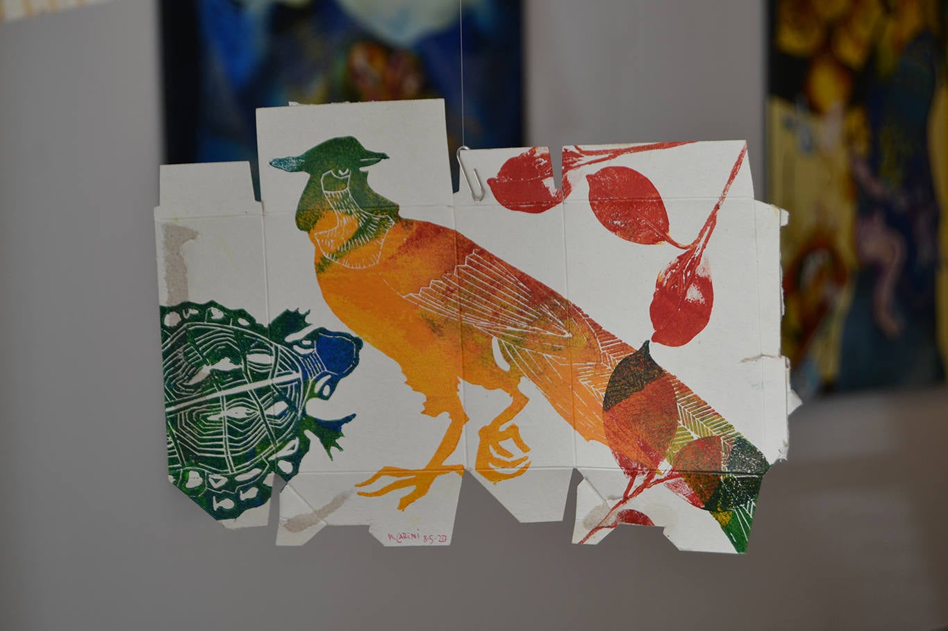 Exposición de Miguel Carini en el Espacio de Arte Santiago Collado