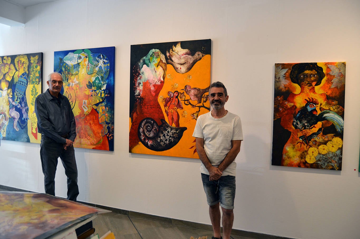 Exposición de Miguel Carini en el Espacio de Arte Santiago Collado