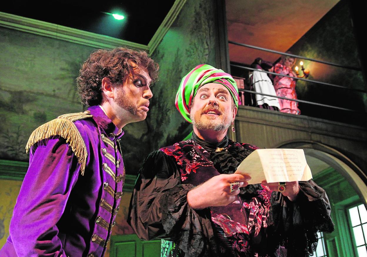 Pablo Gálvez (izquierda) en una escena de 'La cambiale del matrimonio'. amati bacciardi