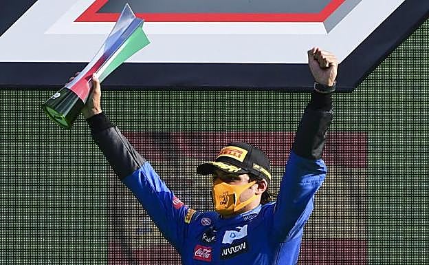 Sainz: «Me decís que iba a acabar segundo y no lo creo»