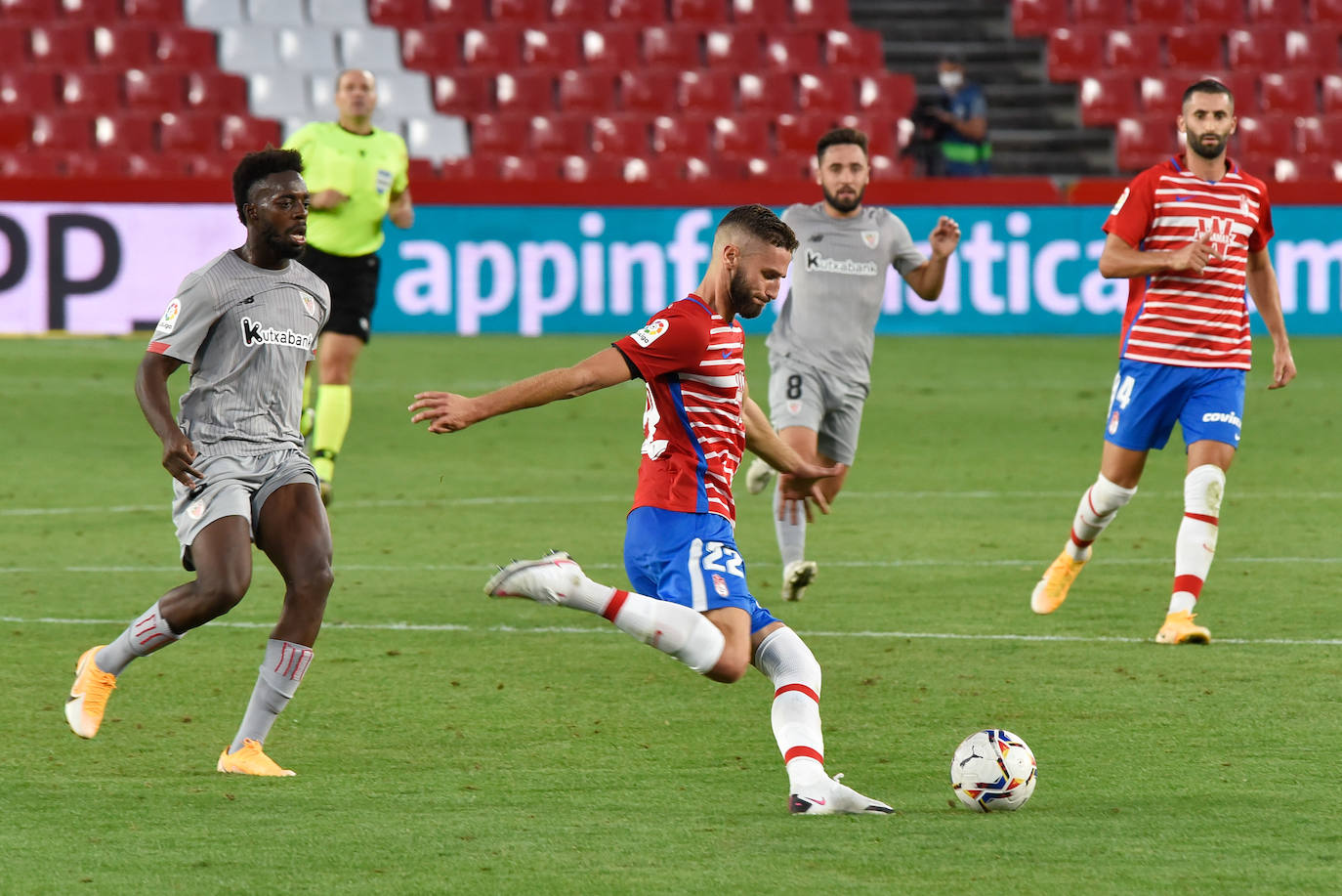 El equipo rojiblanco ha recibido este sábado al Athletic en la primera jornada de liga 