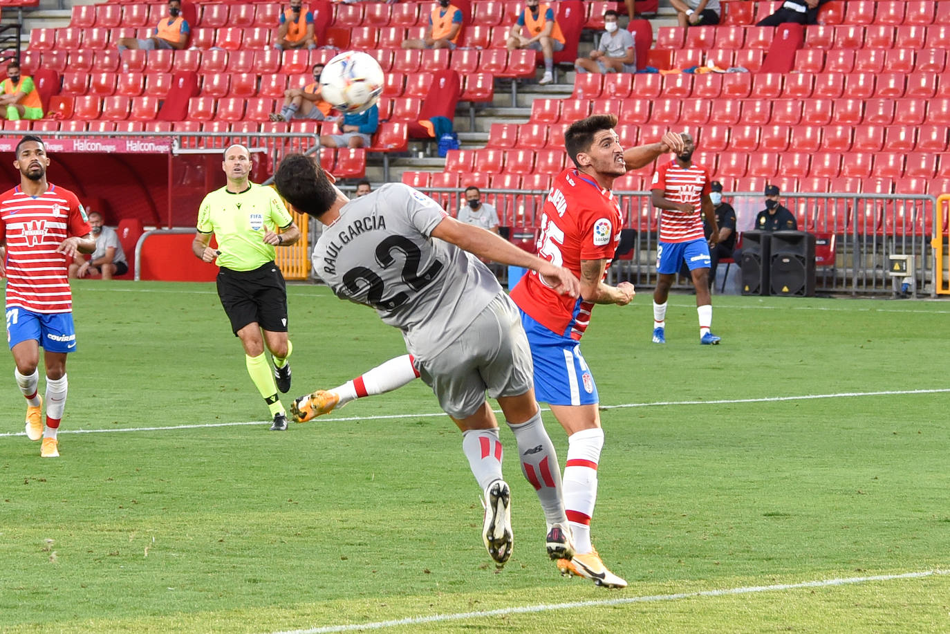 El equipo rojiblanco ha recibido este sábado al Athletic en la primera jornada de liga 