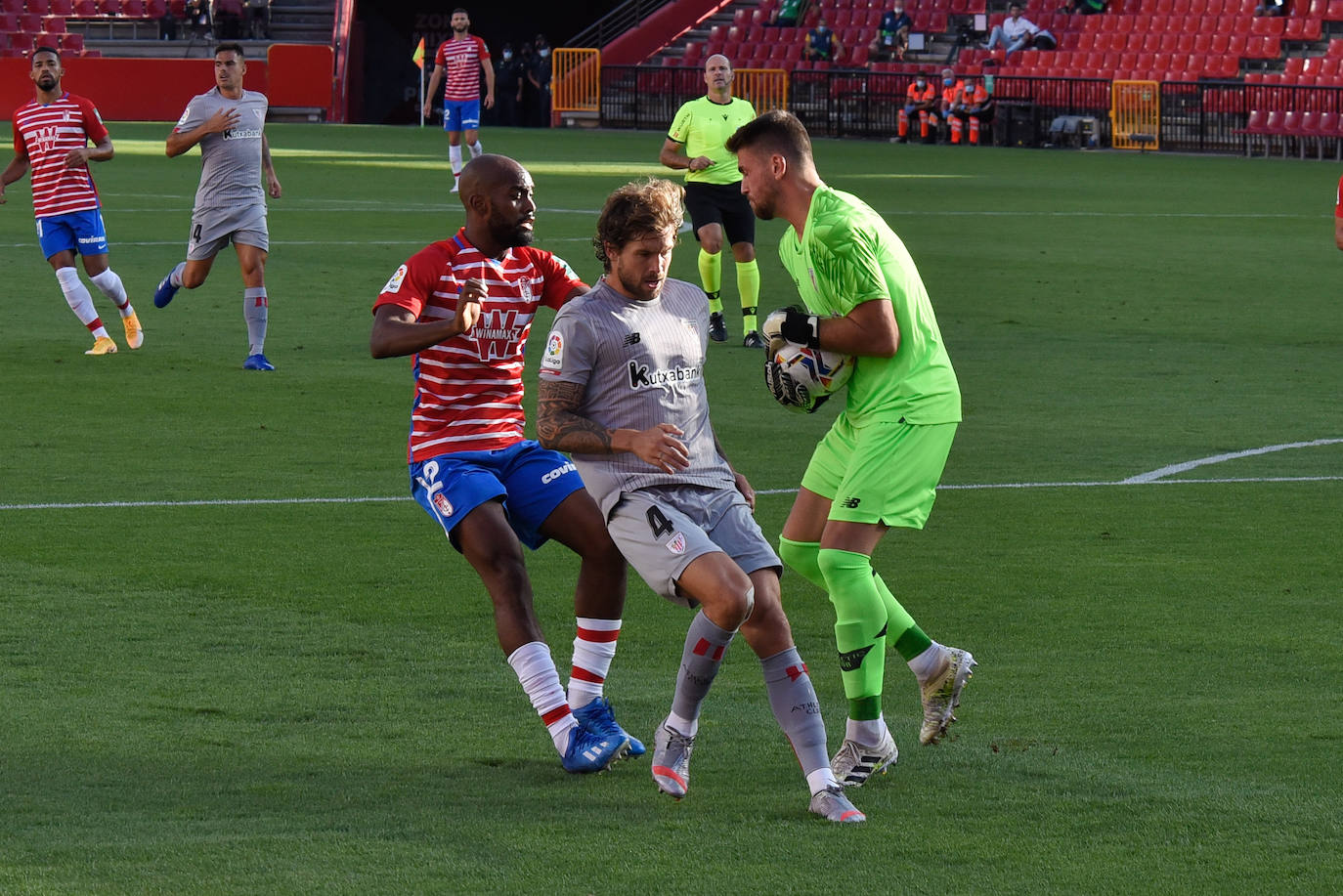 El equipo rojiblanco ha recibido este sábado al Athletic en la primera jornada de liga 