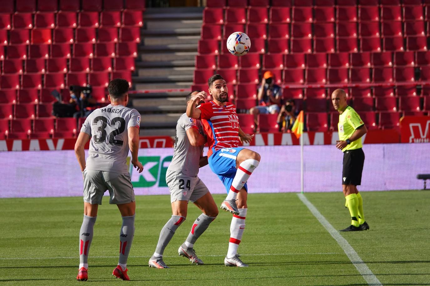 El equipo rojiblanco ha recibido este sábado al Athletic en la primera jornada de liga 