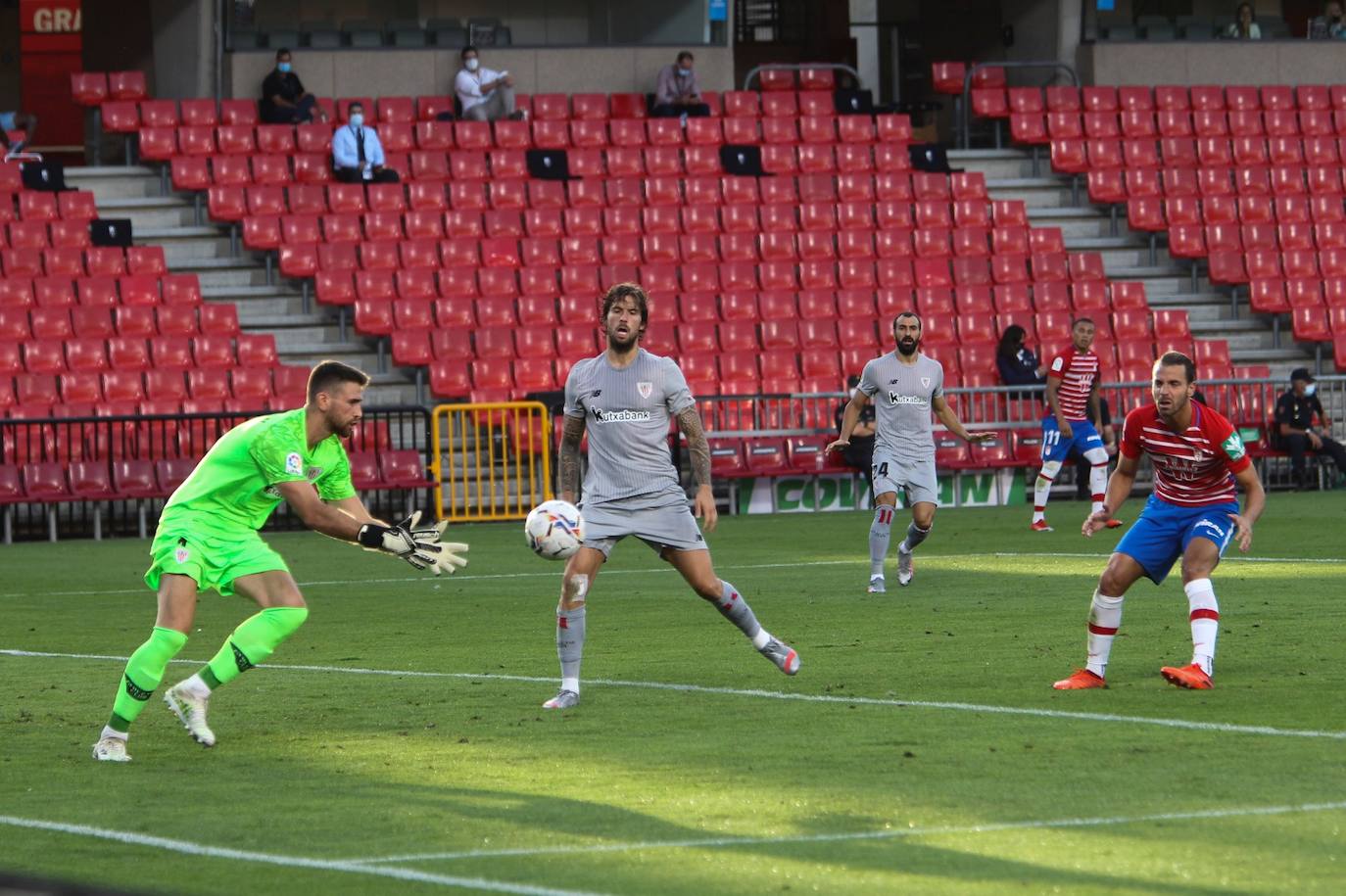 El equipo rojiblanco ha recibido este sábado al Athletic en la primera jornada de liga 
