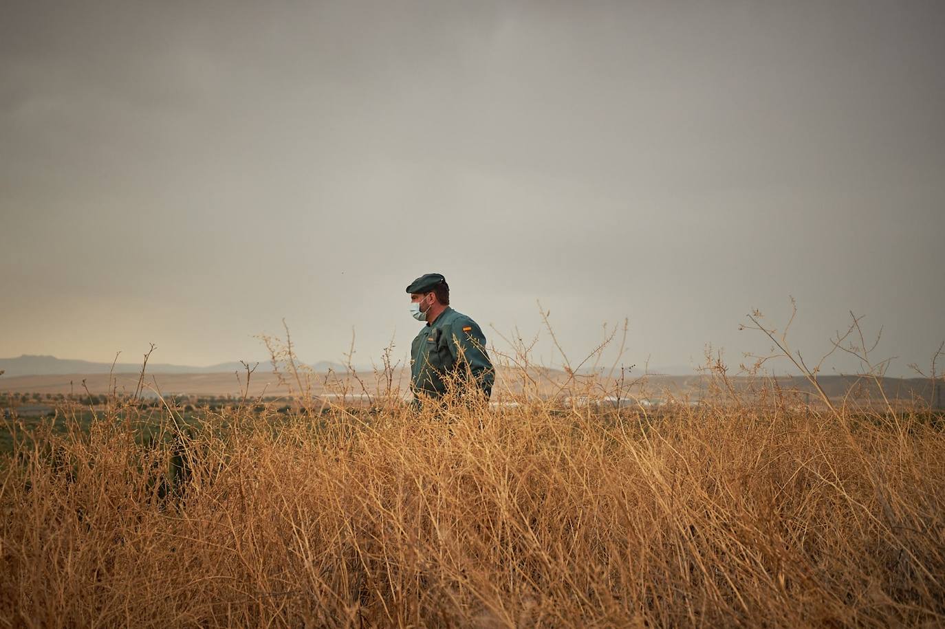 La Guardia Civil está realizando batidas con un helicóptero, patrullas de tierra y cámaras térmicas