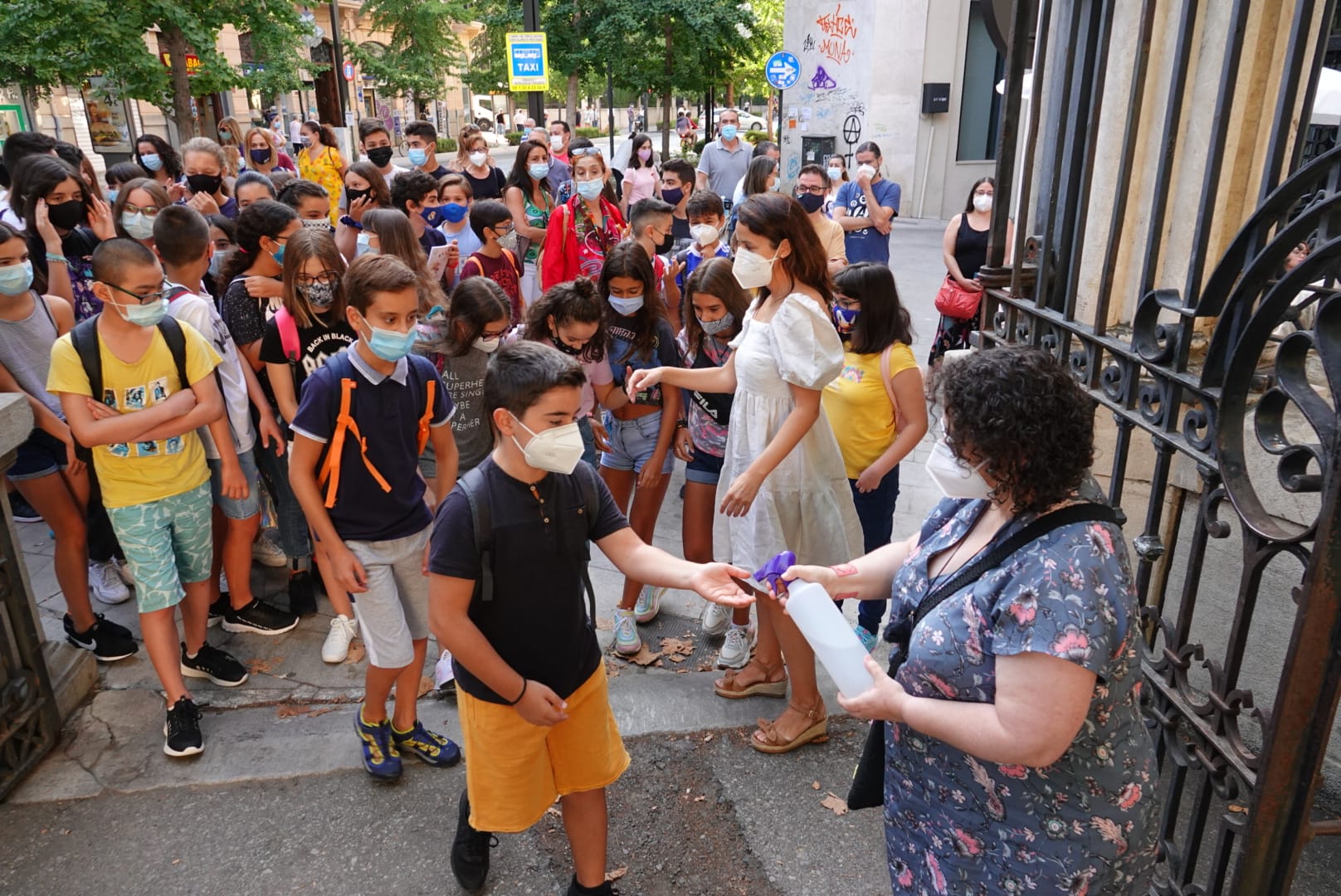 El regreso a las aulas de los estudiantes de Secundaria y Bachillerato no está provocando retenciones en la ciudad ni en la autovía